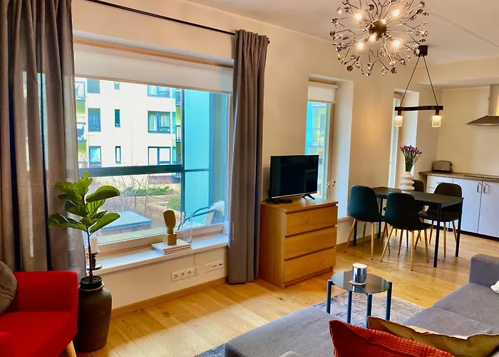 アパート Charming Centre With Free Parking And Spacious Balcony *